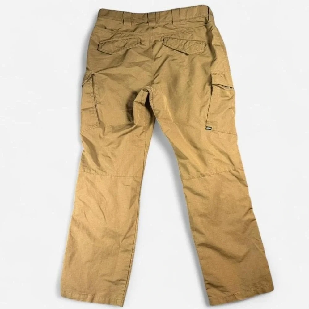 5.11 Tactical Ripstop Cargo Pants Brown Utility Military‎ Style Size 34x32